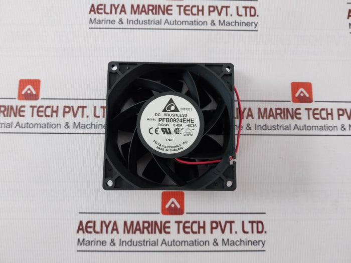 Delta Pfb0924Ehe Dc Brushless Air Cooling Fan Dc 24V F091211 0.42A