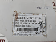 Delta Vfd015L23A Inverter/ Frequency Converters Vfd-l 1-400Hz