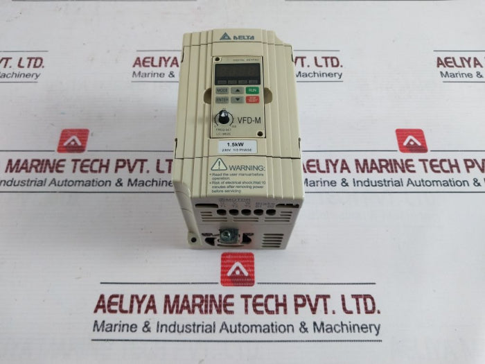 Delta Electronics Vfd015M21A Frequency Converter 1.5 Kw 230V