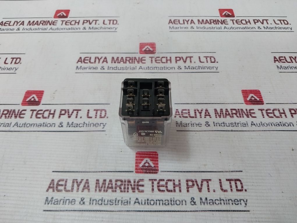 Deltrol Controls 09Cl2C-c37 Double Coil Relay 120 Vac 60 Hz
