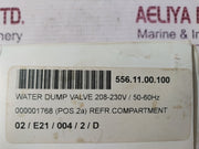 Deltrol Controls Dsvp12N-2Lsx-240M Water Dump Valve 208/240 Vac 60Hz 12W