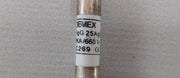 Lot of 5X DEMAX IEC 269-2-1 Cylindrical Fuse 100KA/660V 993.01.08.006