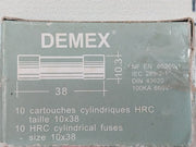 Demax Iec 269-2-1 Cylindrical Fuse 10X38 100Ka/660V