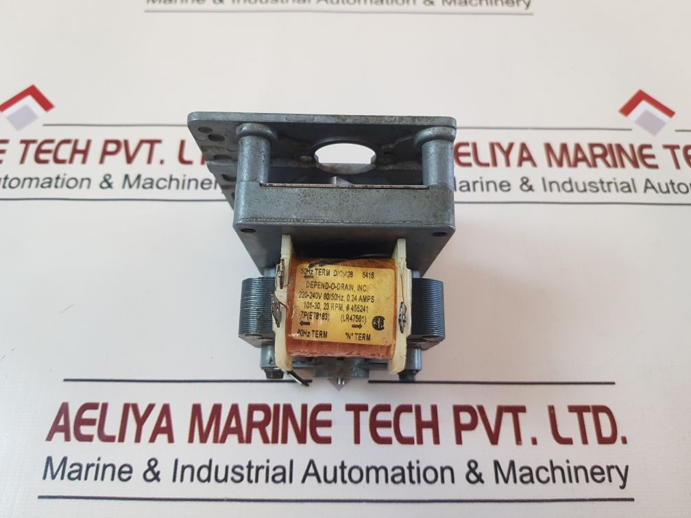 Depend-o-drain 455241 Drain Valve Motor 220-240V 60/50Hz, 0.24 Amps