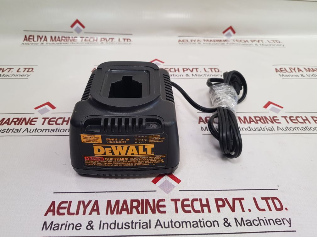 Dewalt Dw9116 7.2-18V 1-hour Battery Charger