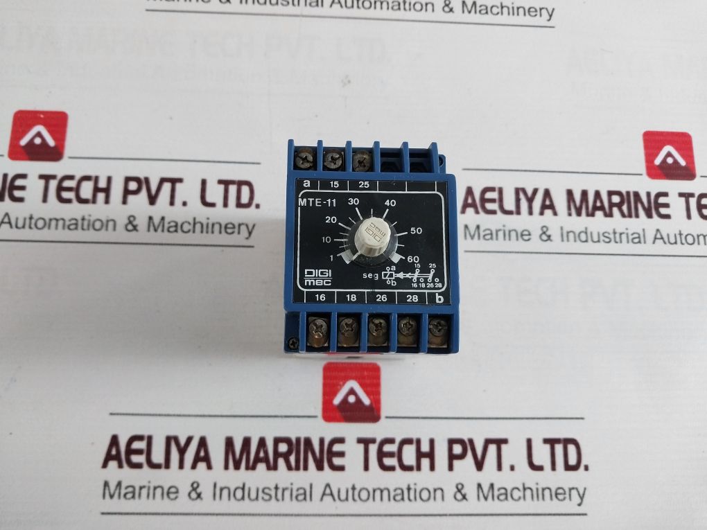 Digi Mec Mte-11 Time Delay Relay 110 Vca 60 Hz