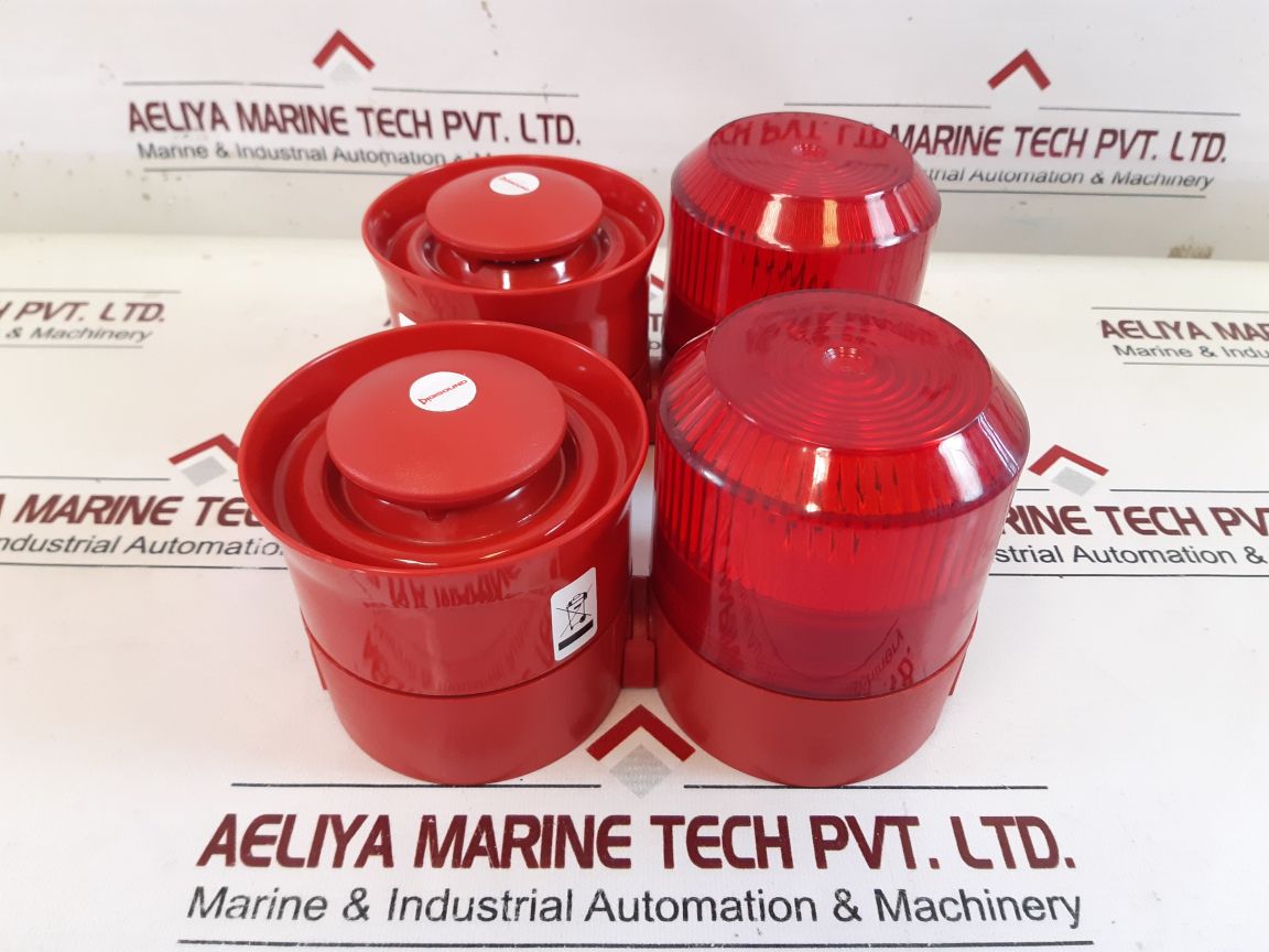 Digisound B/Se 128 Warning Siren /Red Horn En54-3 Sounder Beacon
