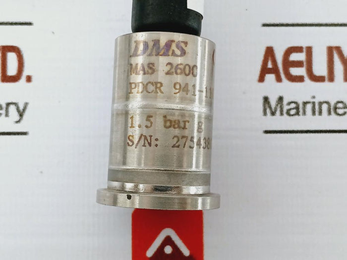 Dms Mas 2600 Transducer Mas 2600-g30-03-0/0P 3Meter 1.5 Bar G
