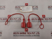 Lot of 4X DNP Spav. 20XX3 Hydraulic Coupler Dust Cap 9308702