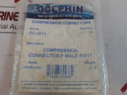 Dolphin Dc-cf11 Compression Connector F Male Rg11