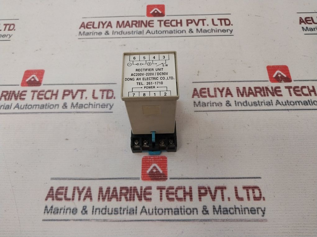 Dong Ah Ac200V-220V/Dc90V Rectifier Unit With Base