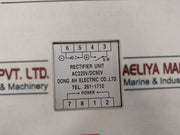 Dong Ah Ac220V/Dc90V Rectifier Unit