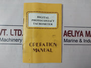 Dover Supply Dt-2236 Digital Tachometer