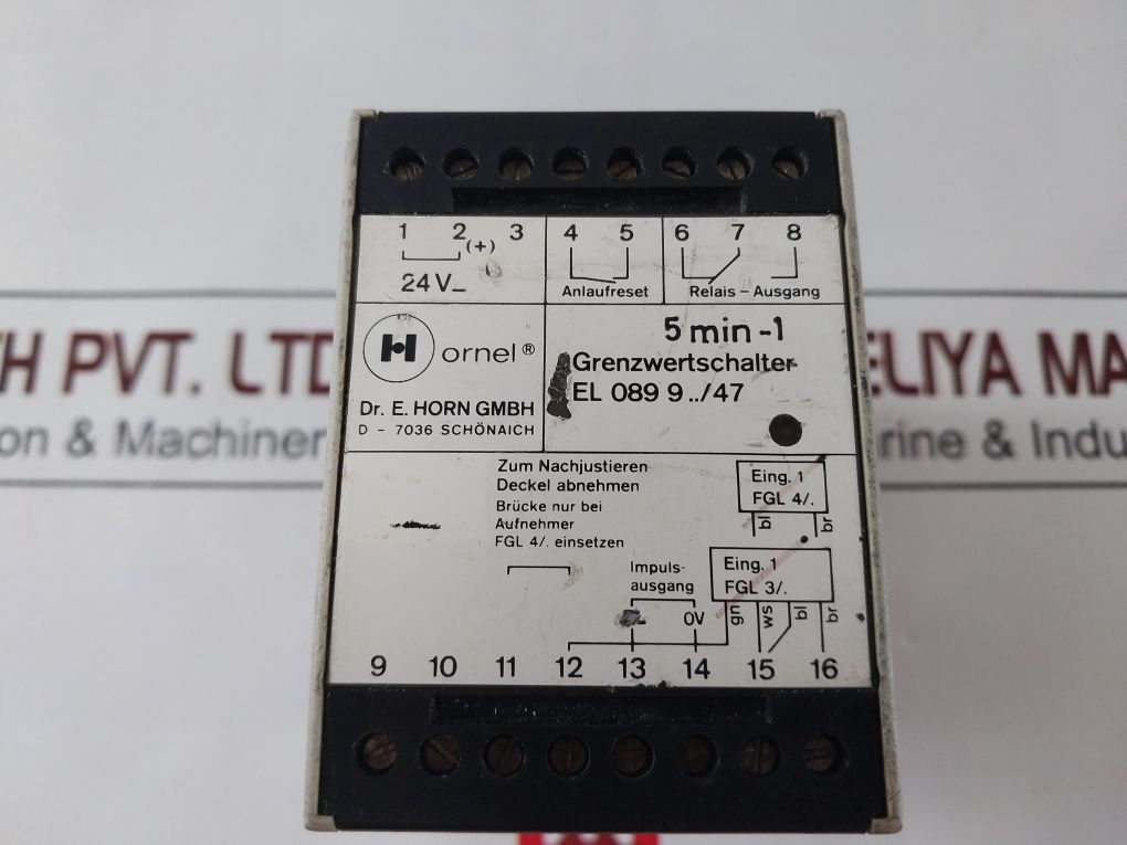Dr.E.Horn El 089 9../47 Limit Switch