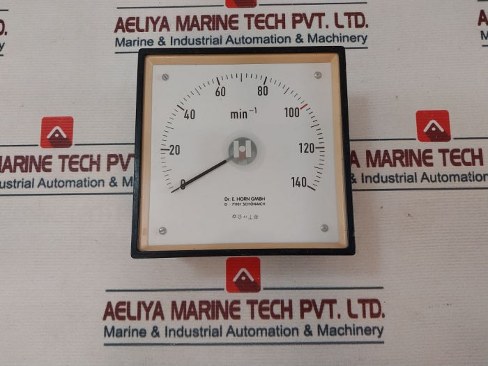 Dr.E.Horn Ea 144X144.2 S Dwf Meter 0-140 Min-1