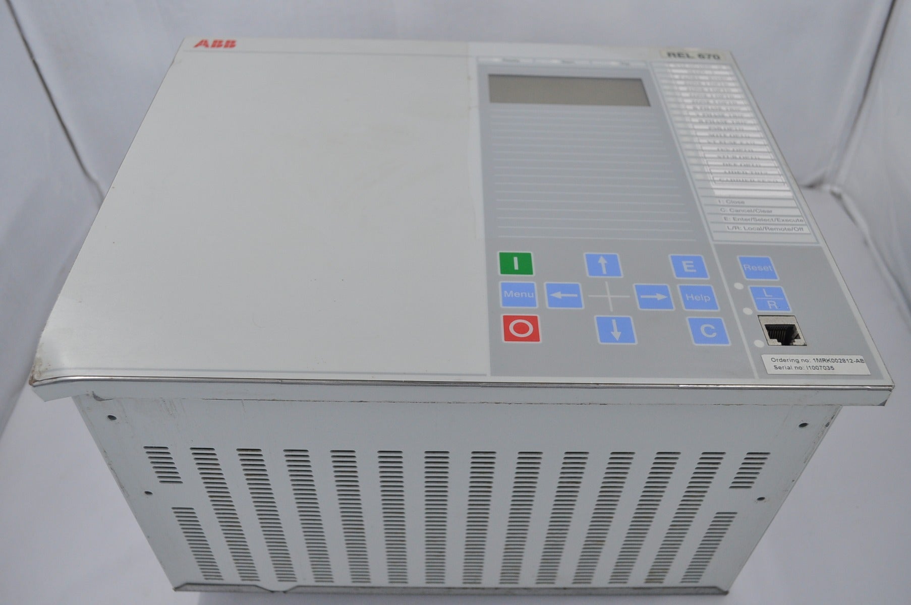Abb rel670 line distance protection ied 220/250v