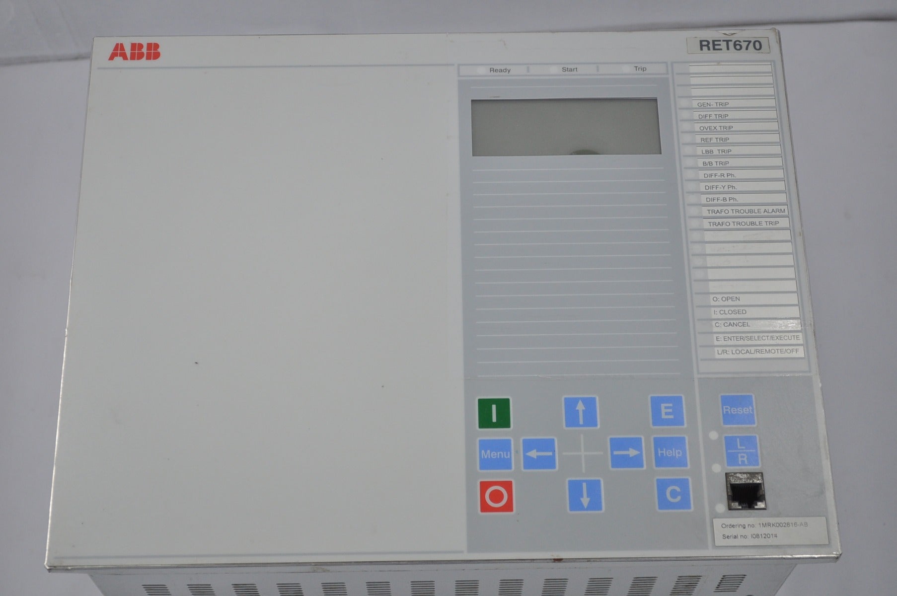 Abb ret670 transformer protection ied