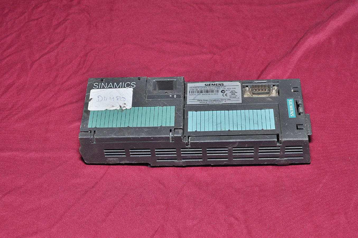 Siemens sinamics control unit cu240b-2 dp