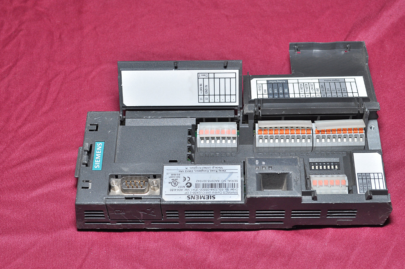Siemens sinamics control unit cu240b-2 dp