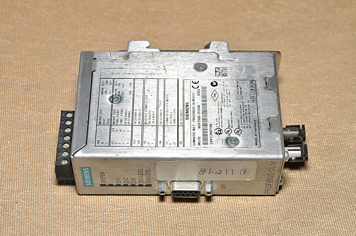 Siemens 6Gk1503-2Cb00 Simatic Net-profibus Olm/G11