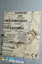 Siemens sbm solar