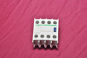 Lot of 2x schneider electric ladn 22 auxiliary contact block