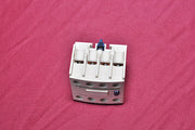 Lot of 2x schneider electric ladn 22 auxiliary contact block