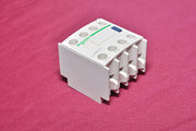 Lot of 2x schneider electric ladn 22 auxiliary contact block