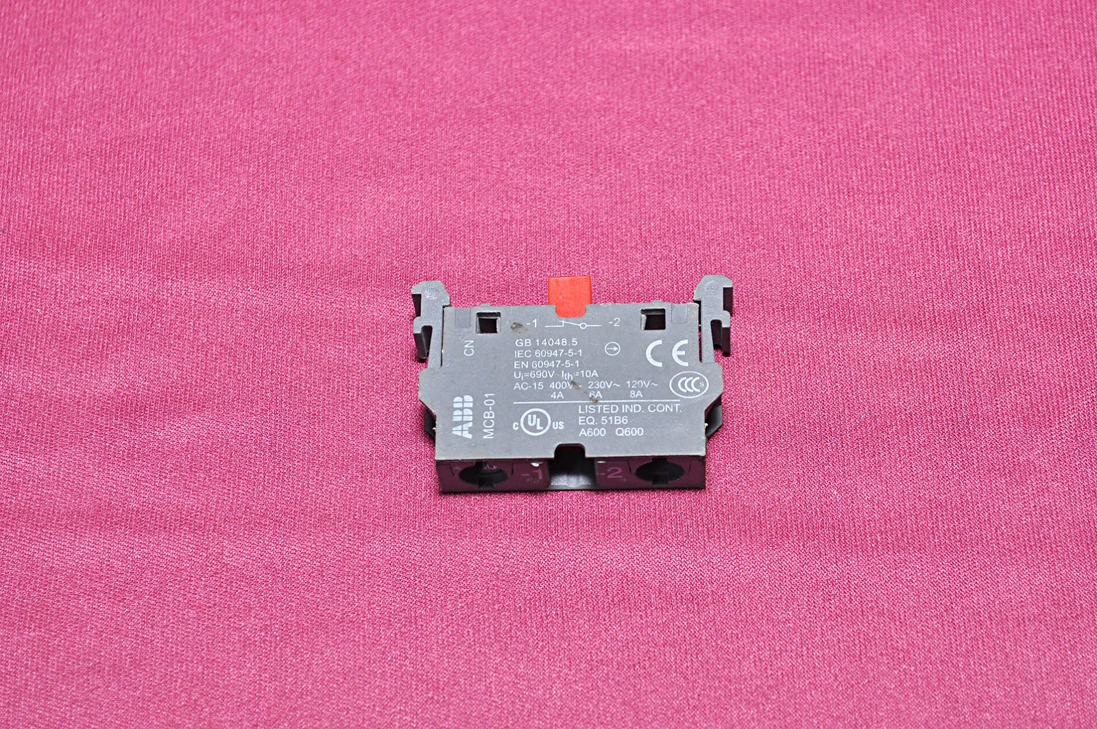 Abb Mcb-01 Contact Mcb01