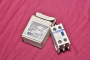 Lot of 2x telemecanique ladn11 la1 dn11 auxiliary contact block