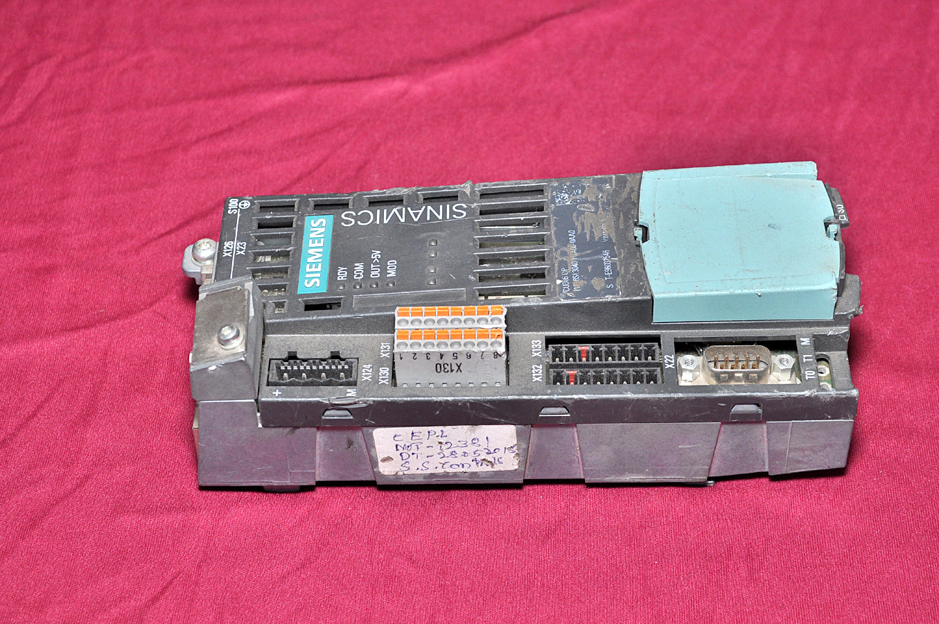 Siemens 1p 6sl3040-0ja00-0aa0 sinamics control unit