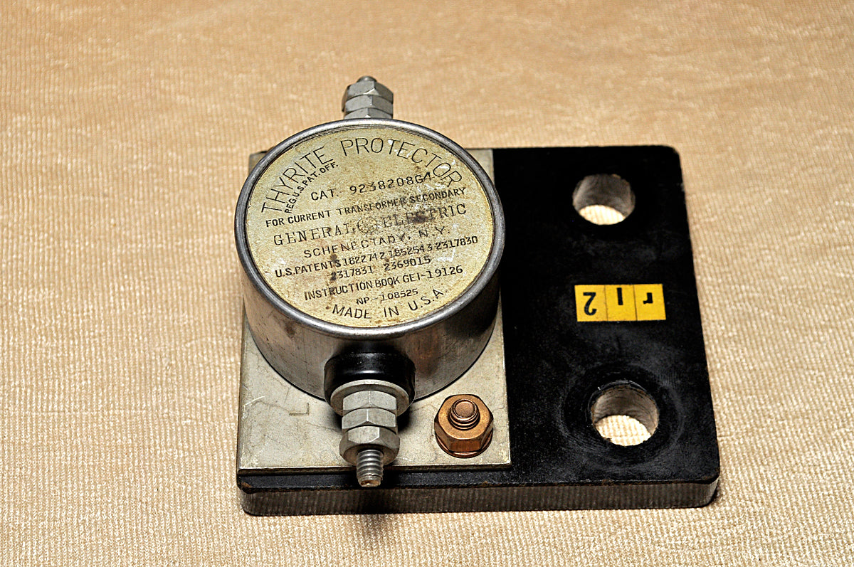 Thyrite protector 9238208g4 current transformer