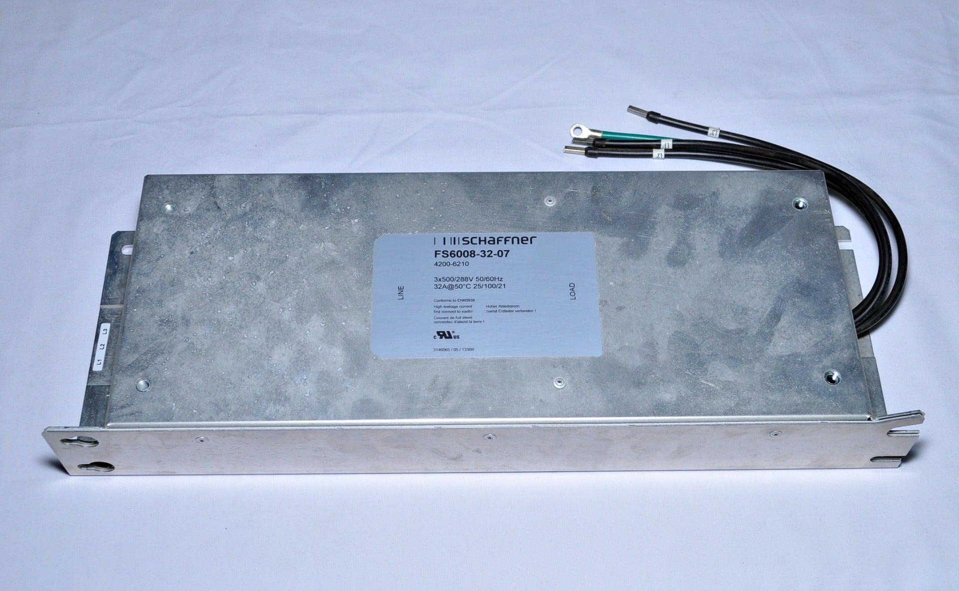 Schaffner Fs6008-32-07 Line Filter