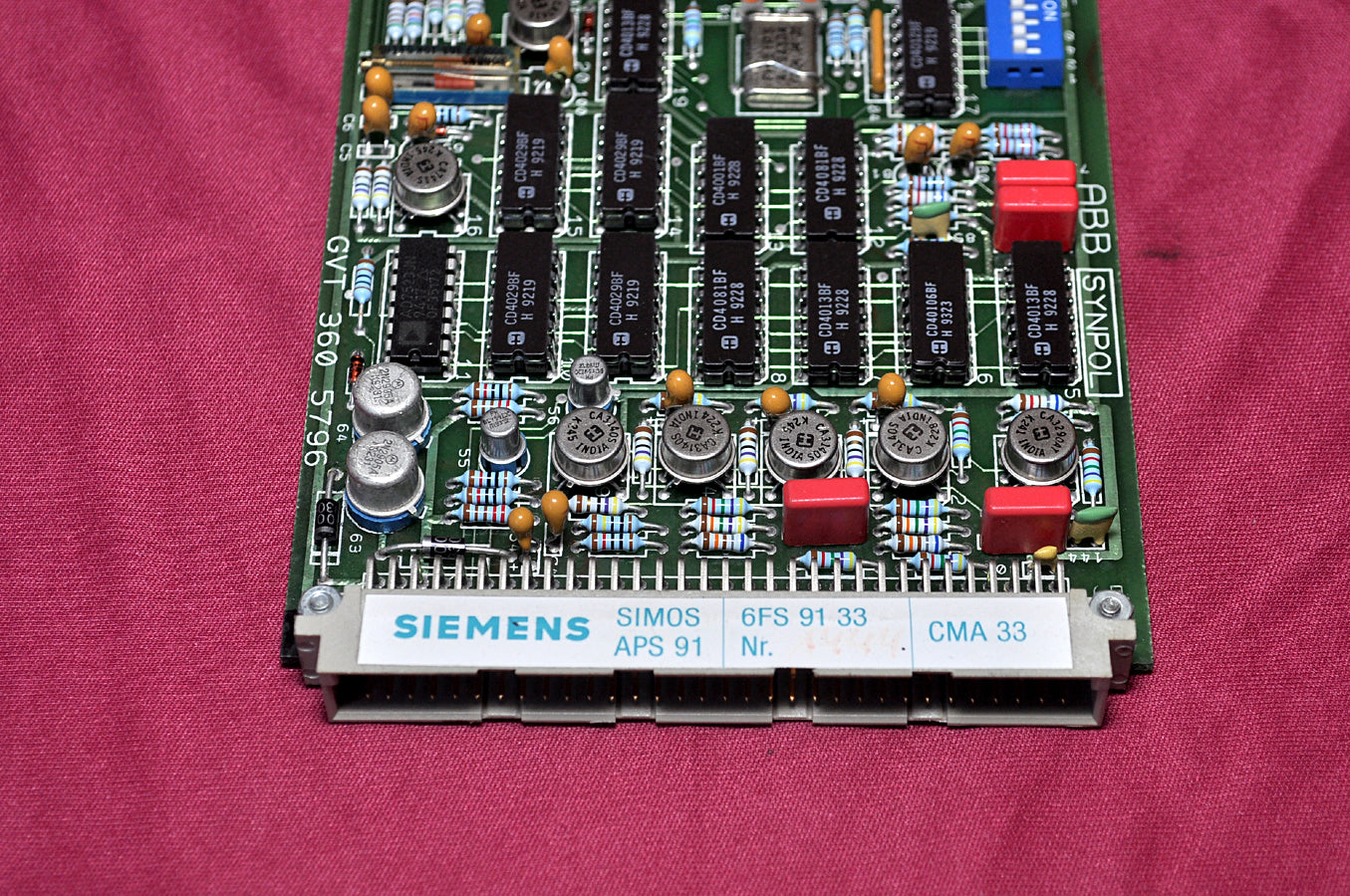 Abb synpol gvt 360 5796 pcb circuit