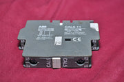 Lot Of 2X Abb Cal 5-11 Auxiliary Contact Block