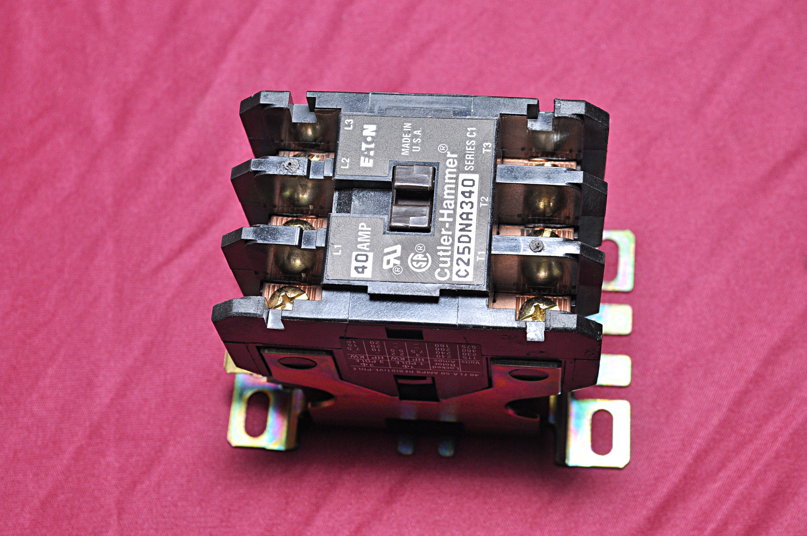 Eaton Cutler-hammer c25dna340 contactor