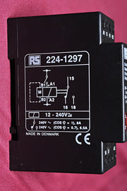 Rs components 224-1297 multifunction timer relay