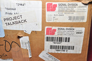 Federal signal corporation echo intercom ez1 gm3