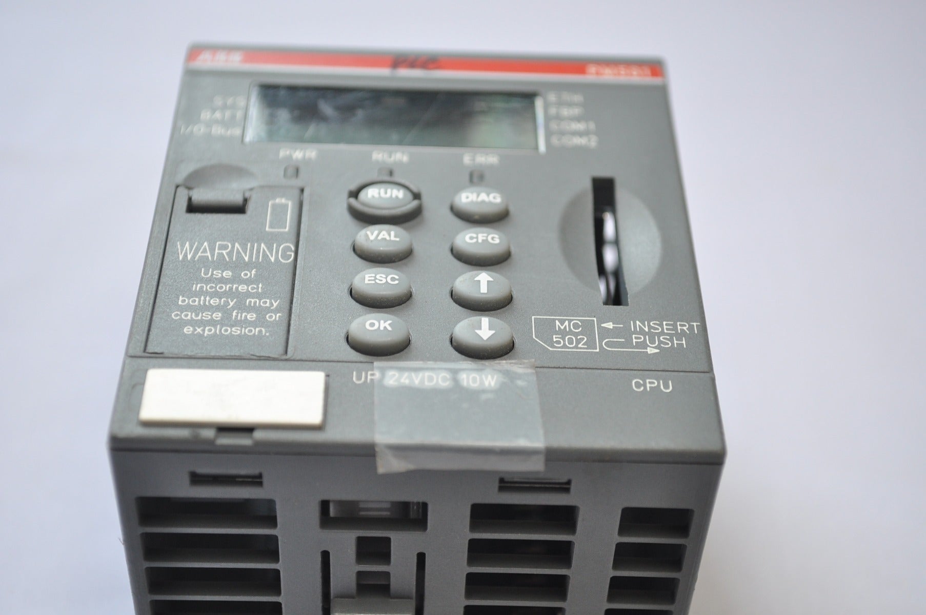 Abb Pm581-eth A2 1Sap140100R0270 Central Processing Unit 256Kb Ethernet