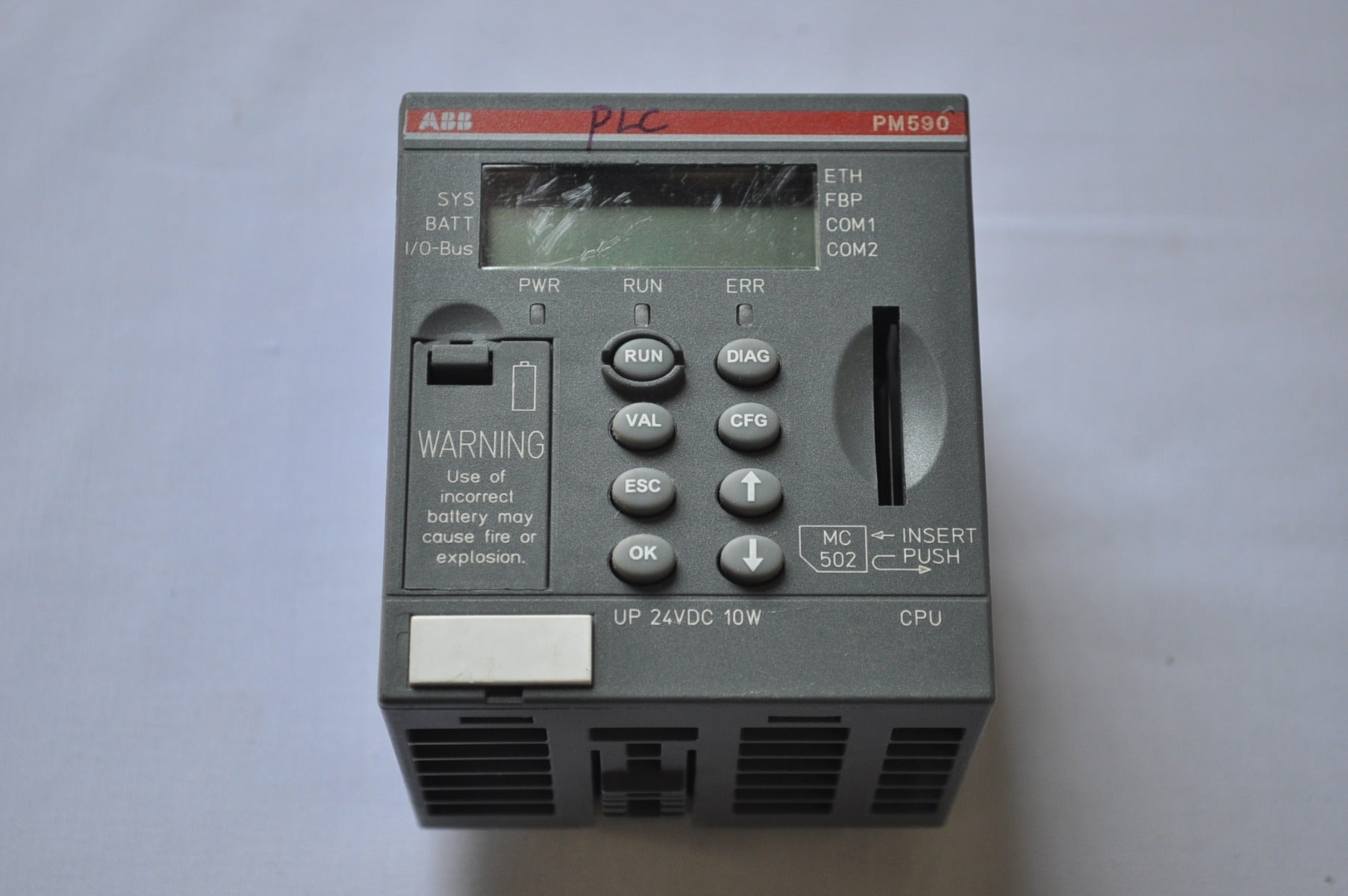 Abb pm590-eth d0 1sap150000r0270 cpu 2mb