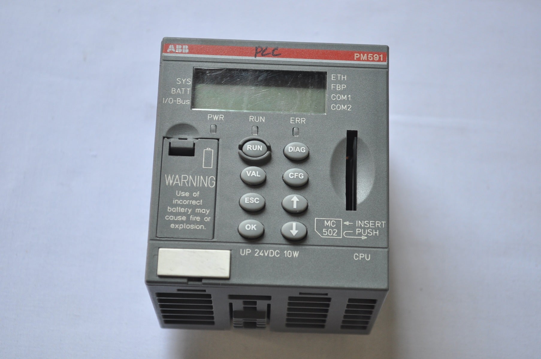 Abb pm591-eth d2 1sap150100r0270 cpu 4mb