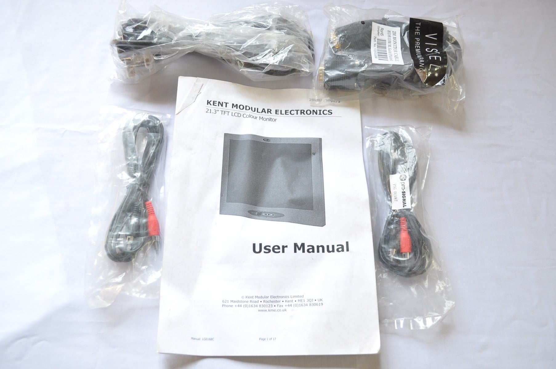 Kent modular 21.3" tft lcd colour monitor