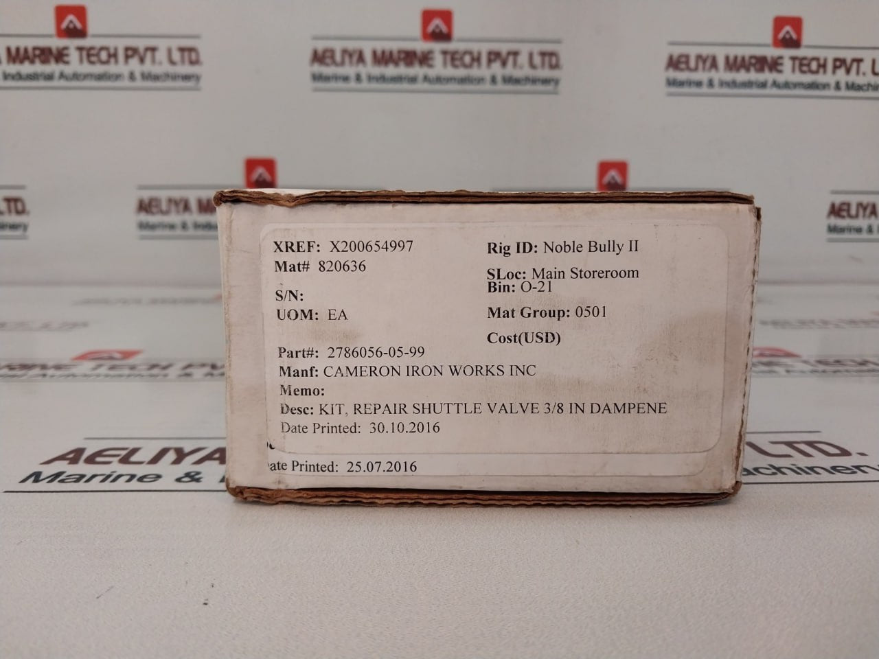 Dtl Technologies Sh0038Rk Shuttle Valve 3/8 In Dampene Repair Kit