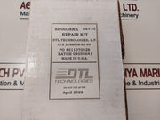 Dtl Technologies Sh0043Ss Repair Kit For Shuttle Valve 2786056-05-99