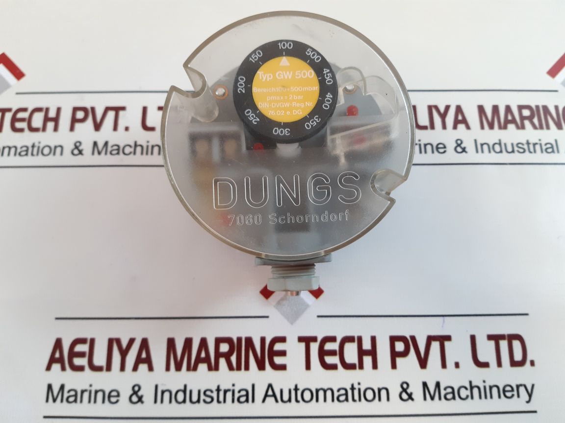Dungs gw 500 pressure switch
