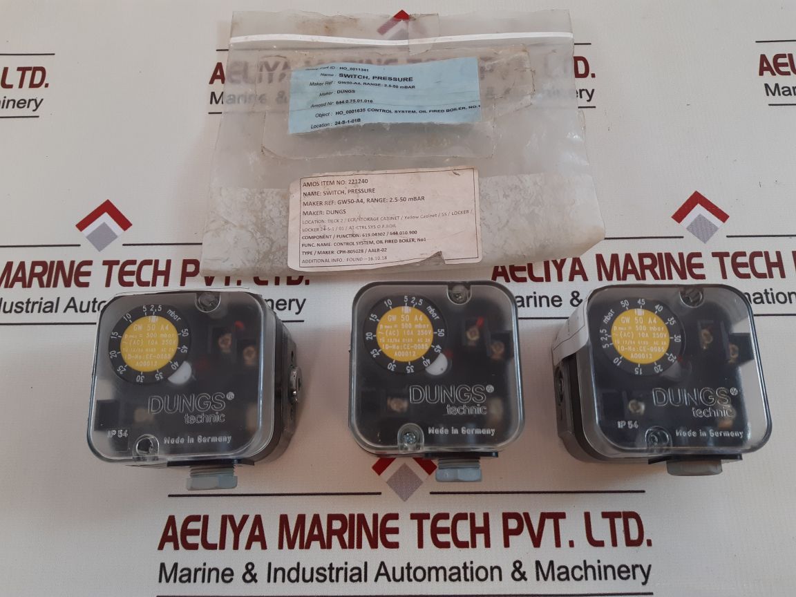 Dungs Technic Gw 50 A4 Pressure Switch