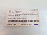 Durag D-sk Ae Fail Safe Shutter Control