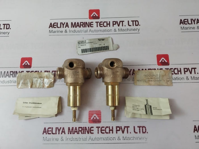 Dvgw Bl0414 Pressure Reducing Valve 1/2"