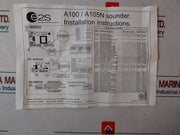 E2S A105N Alarm Sounder Horn 24 Vdc