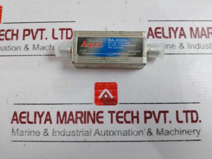 Eagle Aspen Sa-2050+ In-line Amplifier 13-20V 950-2200 Mhz